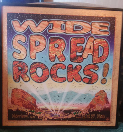 WidespREaD ROCKS! Embellished LP size print